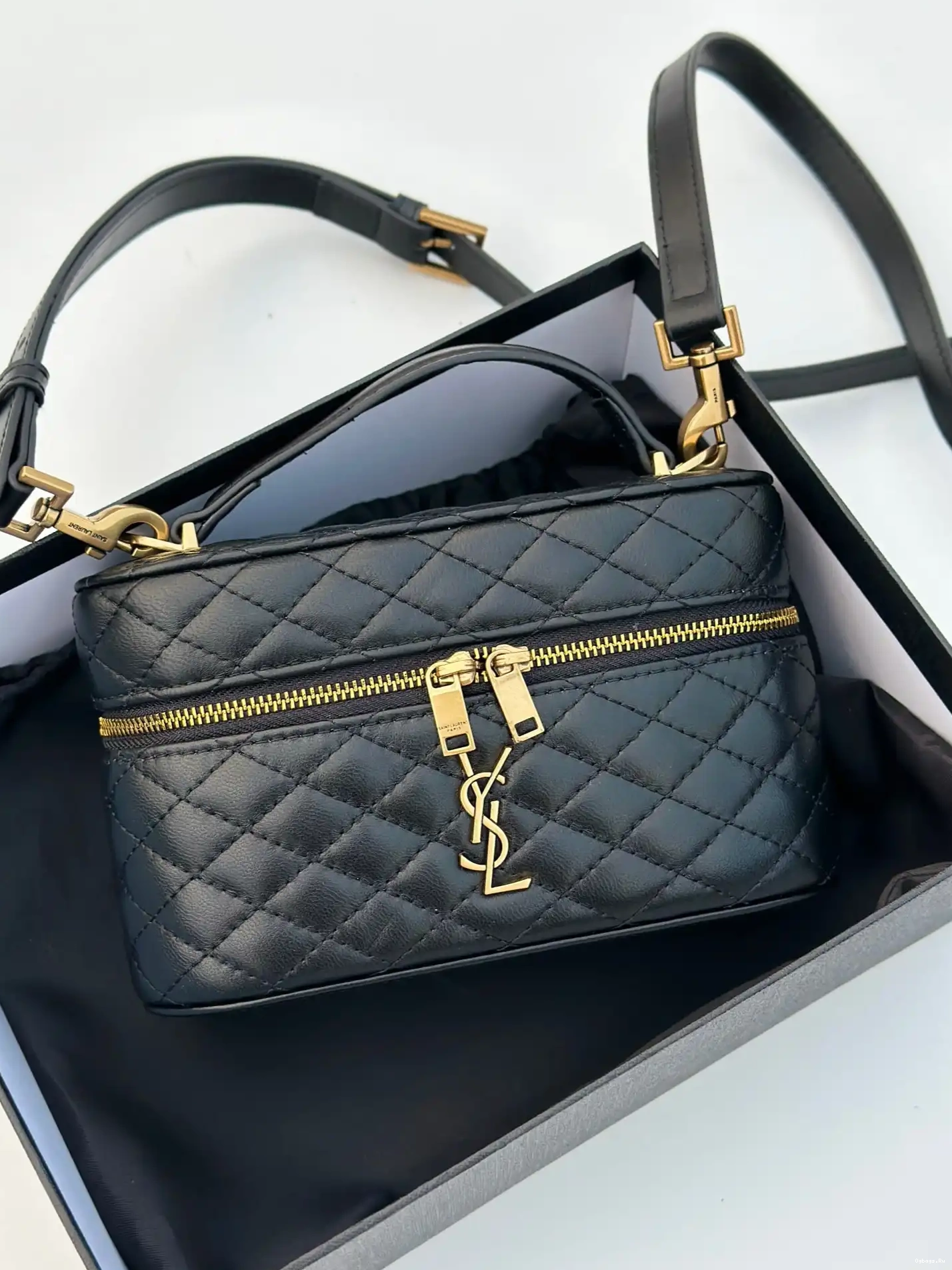 VANITY LAMBSKIN YSL BAG GABY MINI IN 0602